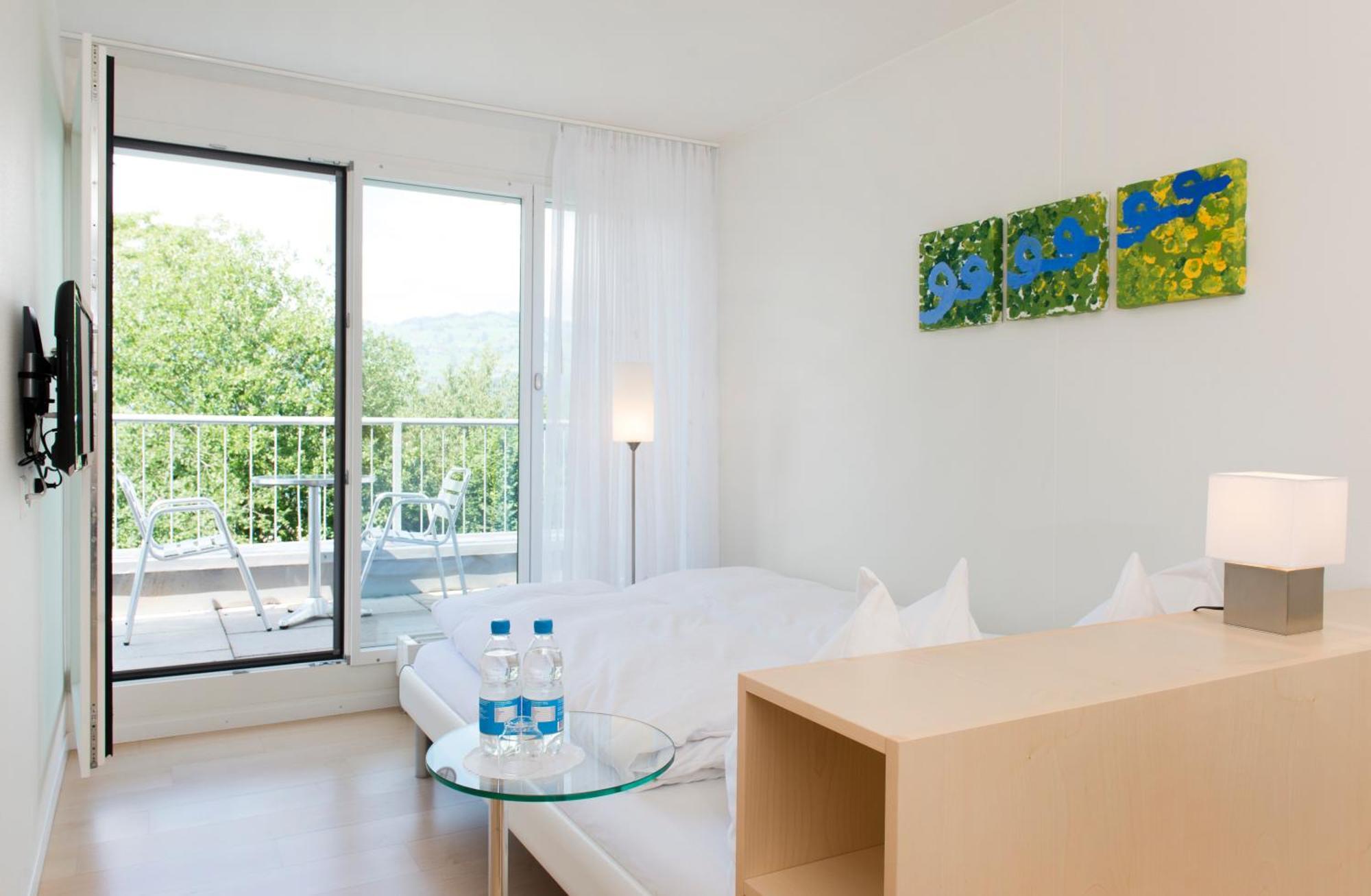 Hotel Seaside Spiez Bagian luar foto